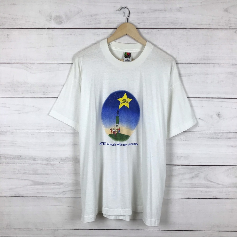 Vintage 1990s AT&T Cares T-Shirt